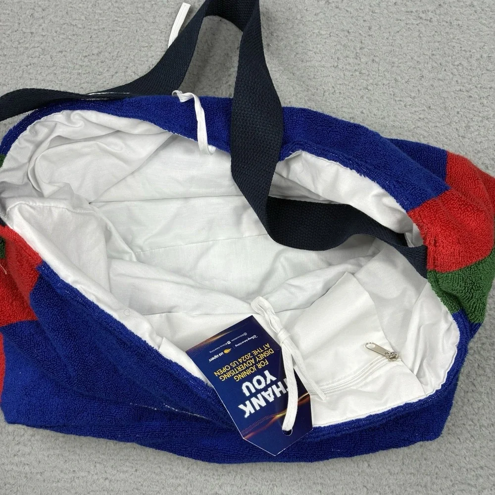 Polo Ralph Lauren US Open 2019 Towel Tote Bag Terry Cloth Beach Pool NWT